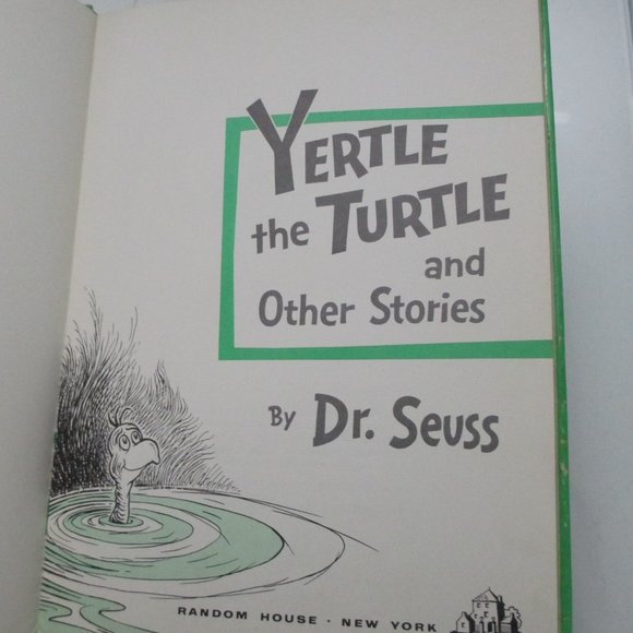 YERTLE THE TURTLE BY DR. SUESS - Picture 6 of 9